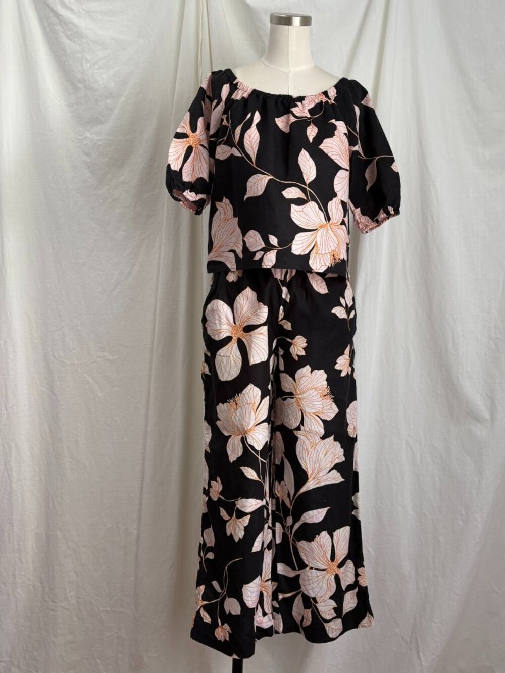 Cynthia Rowley 2 Piece Linen Set XS